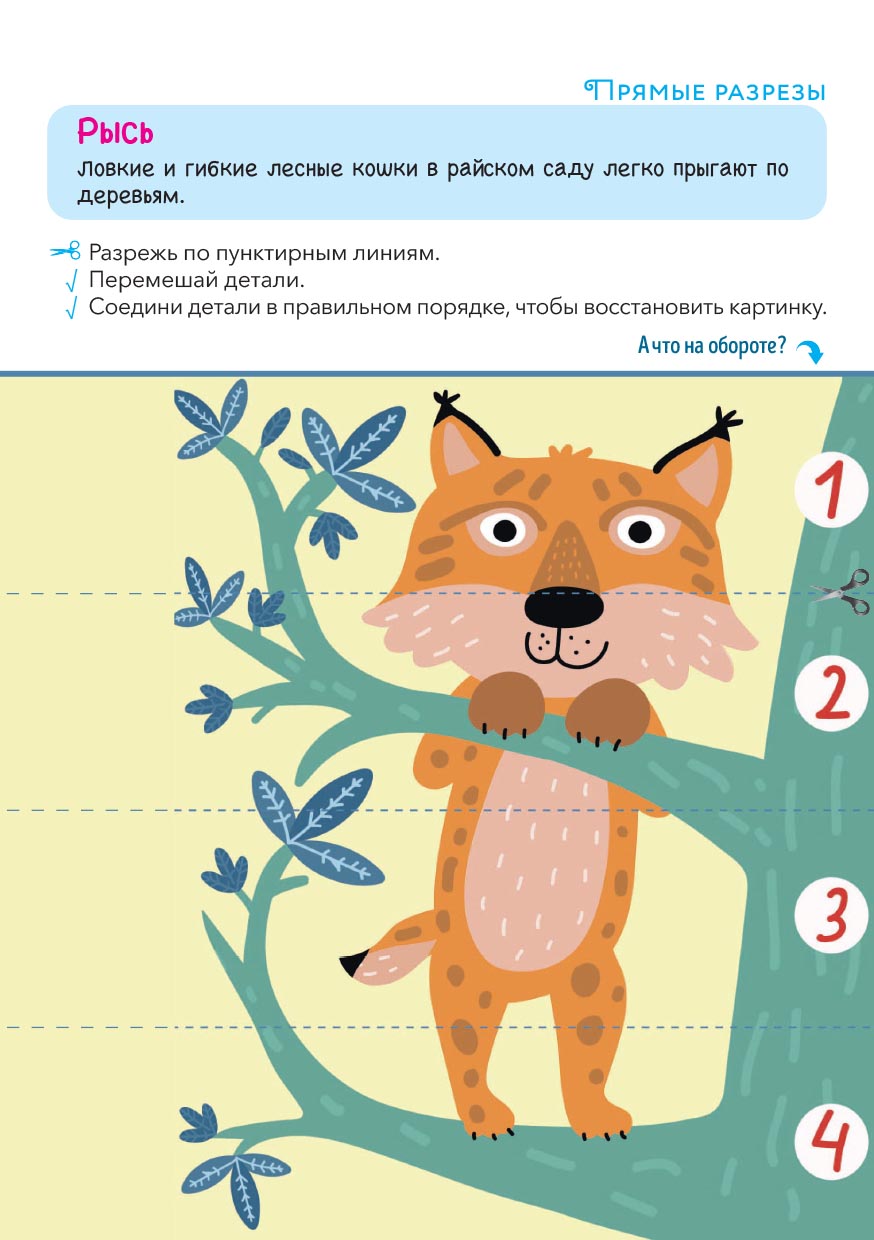 Первые навыки. Райский сад. Вырезаем. Автор: . Издательство "Вольный Странник"