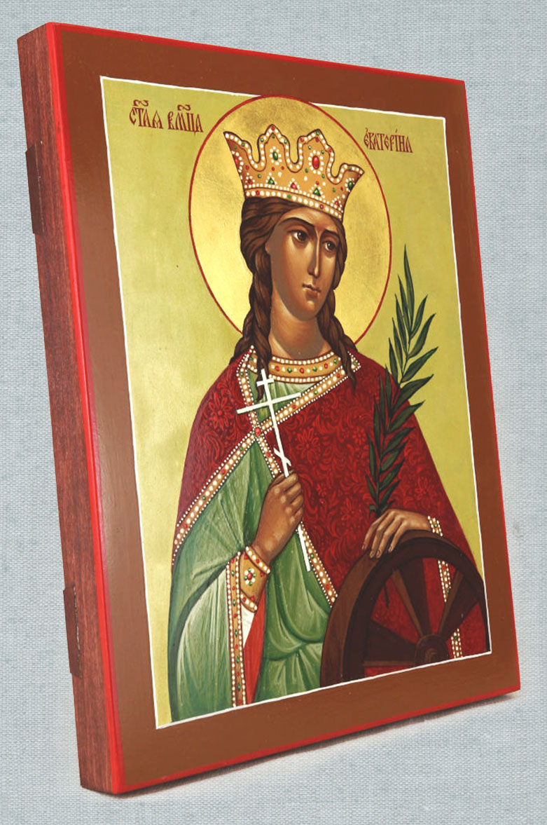 Икона святой великомученицы Екатерины 11х14 см. Автор: . Издательство "Вольный Странник"
