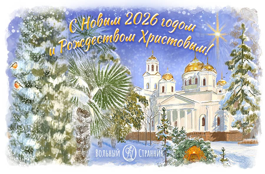 Поздравляем вас с Новым годом и Рождеством Христовым!