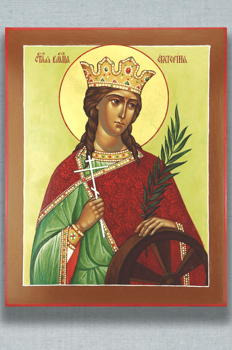 Икона святой великомученицы Екатерины 11х14 см. Автор: . Издательство "Вольный Странник"